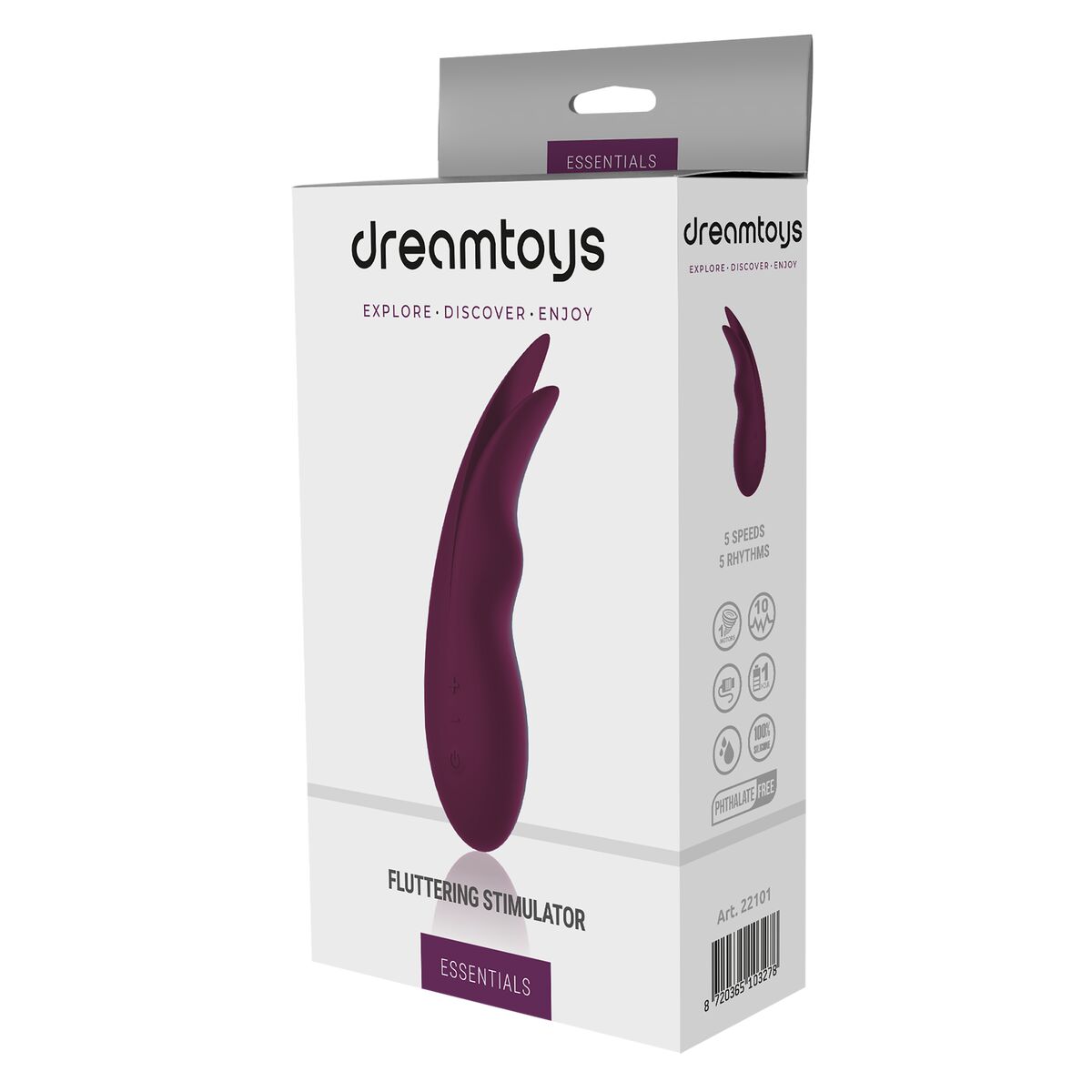 Anální vibrátor Dream Toys Essentials Fialový